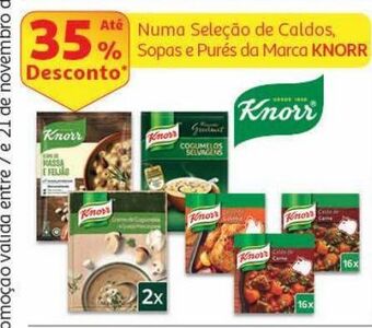 Auchan Sopa gourmet knorr promoção