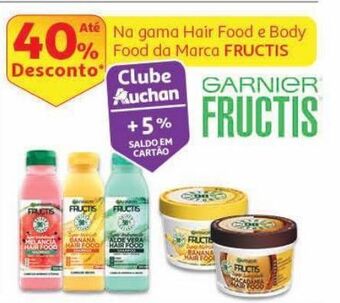 Auchan Máscara fructis promoção