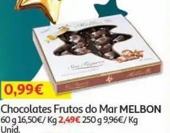 Auchan Chocolates frutos mar melbon promoção