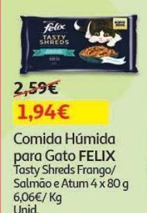 Auchan Comida húm gato felix promoção