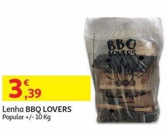 Lenha bbq lovers popular +/- 10kg