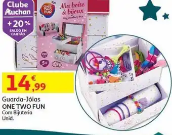Auchan Guarda-joias one two fun com bijuteria promoção