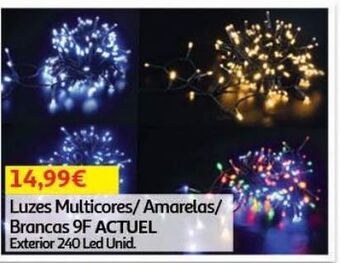 Auchan Luzes amarelas 9f actuel promoção