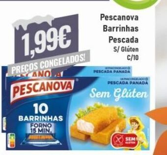 Belita Palitos de peixe pescanova promoção