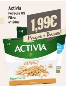 Belita Iogurte activia promoção