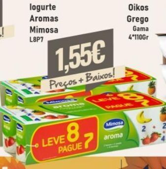 Iogurte mimosa