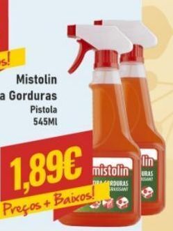 Limpadores mistolin