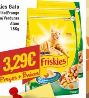 Belita Ração para gatos friskies promoção