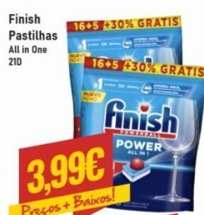 Belita Detergente finish promoção