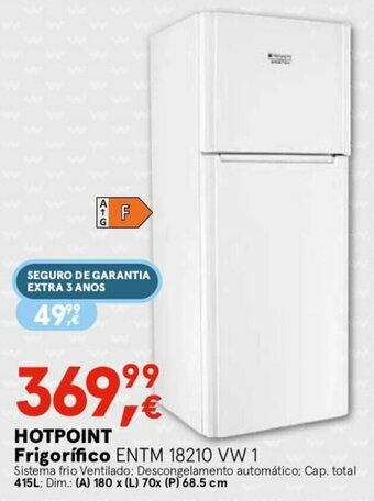 Worten Hotpoint Frigorífico promoção