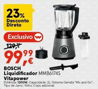Worten Bosch Liquidificador Vitapower promoção