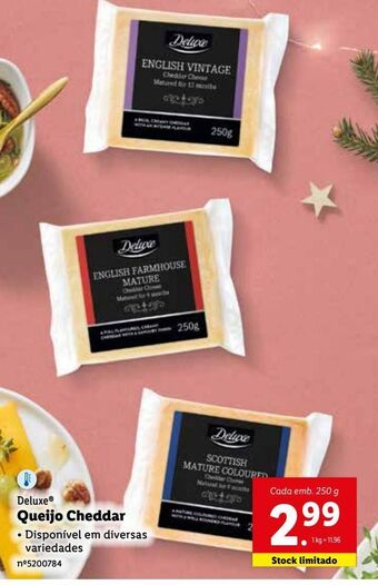 Lidl Queijos deluxe promoção