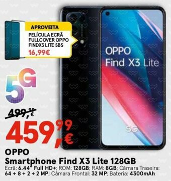 Worten Oppo Smartphone Find X3 Lite 128GB promoção