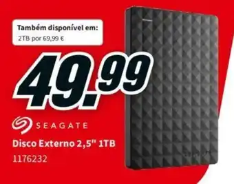 Seagate Disco Externo 2,5" 1TB
