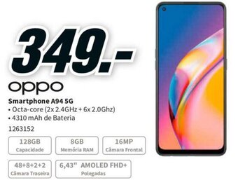 MediaMarkt Oppo Smartphone A94 5G promoção
