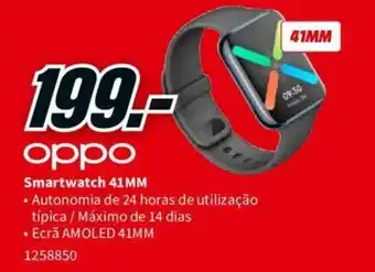 MediaMarkt Oppo Smartwatch 41mm promoção