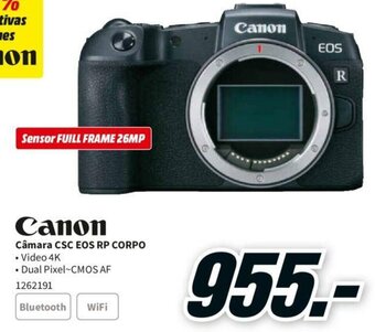 Canon Câmara CSC EOS RP CORPO