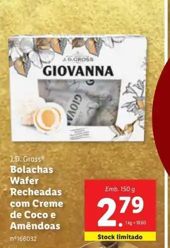 Lidl Bolachas wafer promoção