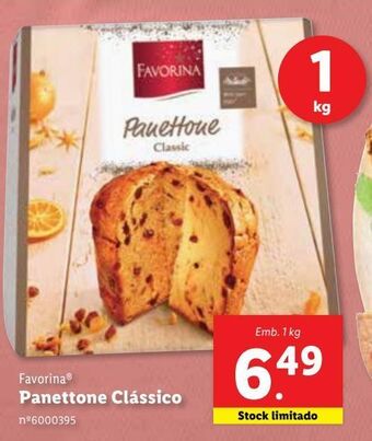 Lidl Panettone favorina promoção