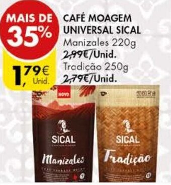 Café Moagem Universal Sical 220g