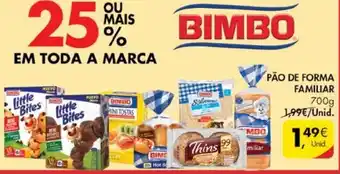Pão de Forma Familiar 700g
