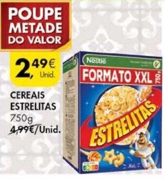 Pingo Doce Cereais Estrelitas 750g promoção