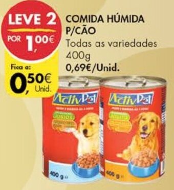Pingo Doce Comida Húmida P/Cão 400g promoção