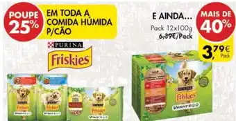 Comida Húmida P/Cão Pack 12x100g