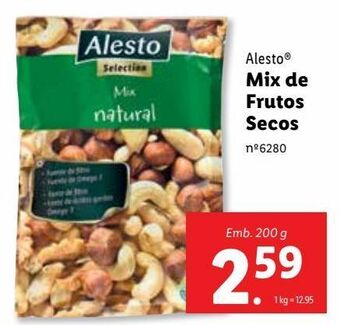 Lidl Frutos secos alesto promoção