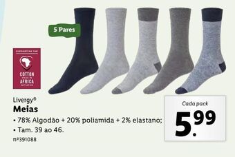 Lidl Meias promoção