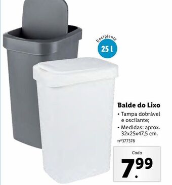 Lidl Lixo promoção
