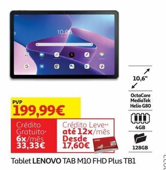 Auchan Tablet lenovo promoção