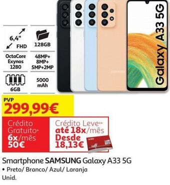 Auchan Smartphone samsung promoção