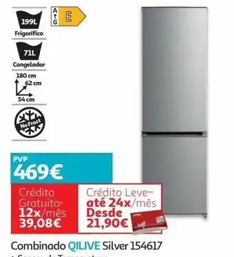 Combinado inox qilive
