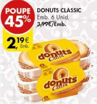 Pingo Doce Donuts Classic 6 unid promoção
