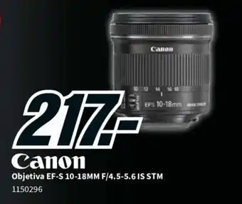 Canon Objective EF-S 10