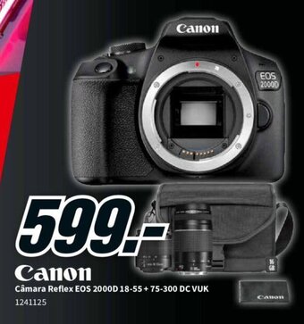 MediaMarkt Canon Camara Reflex EOS promoção