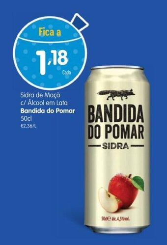 Sidra de Maca c/ Alcool em lata Bandida do Pomar 50cl