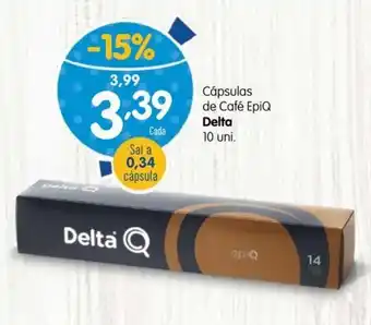 Capsulas de Cafe EpiQ Delta 10 uni.