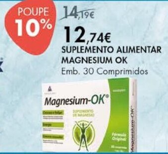 Pingo Doce Suplemento Alimentar Magnesium OK promoção
