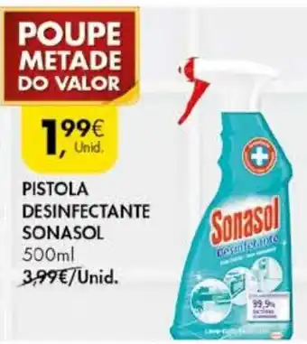 Pingo Doce Pistola Desinfectante Sonasol 500ml promoção