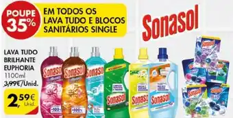 Pingo Doce Lava Tudo Brilhante Euphoria 1100ml promoção