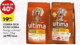 Pingo Doce Comida Seca P/Cão Ultima 7,5kg promoção