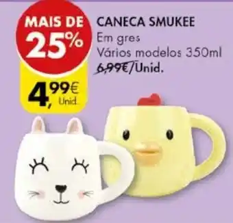 Pingo Doce Caneca Smukee 350ml promoção