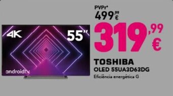 Radio Popular Toshiba Oled 55" promoção