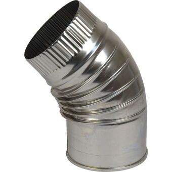 Brico Depôt Codo estufa inox 45º 140 promoção