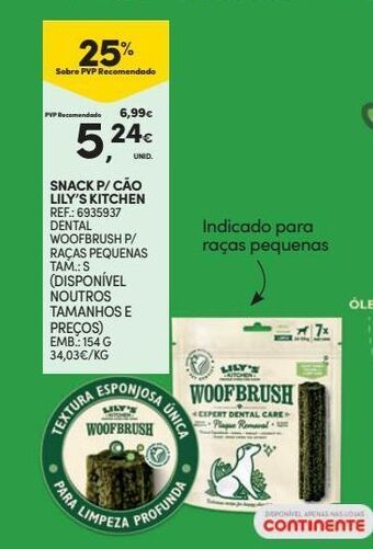 Continente Bom dia Ração para cães promoção