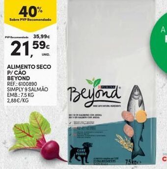 Continente Bom dia Ração para cães purina promoção
