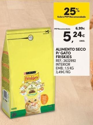 Ração para gatos friskies