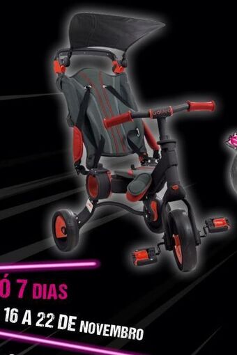 Triciclo evolutivo dobrável